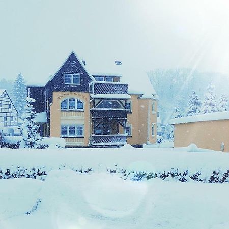Ferienhaus Alte Post Mulda Buitenkant foto
